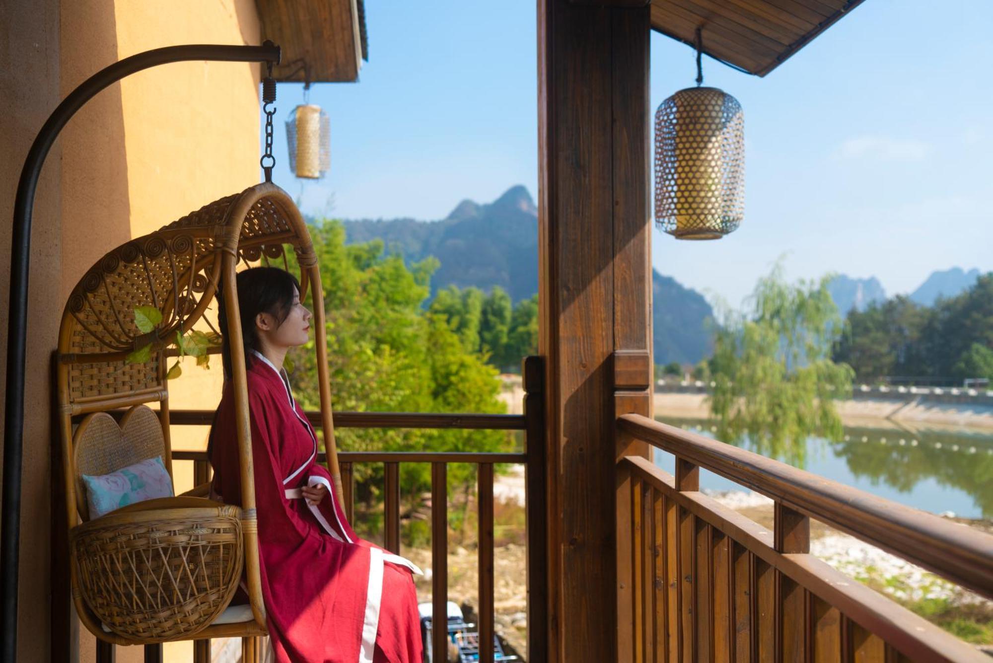 Dayong Antique Feature Resort Zhangjiajie Bagian luar foto