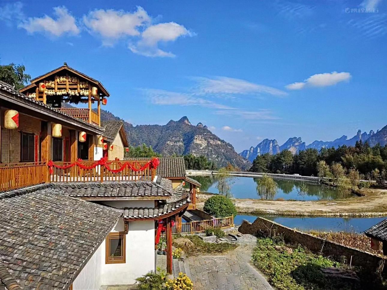 Dayong Antique Feature Resort Zhangjiajie Bagian luar foto